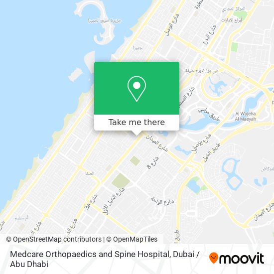 Medcare Orthopaedics and Spine Hospital map