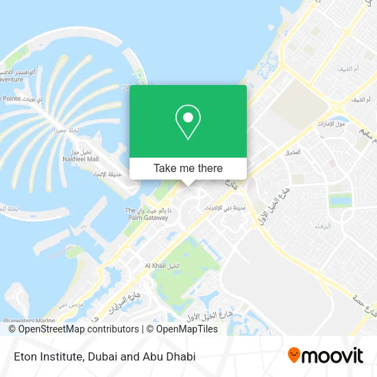 Eton Institute map