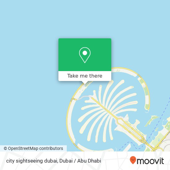 city sightseeing dubai map