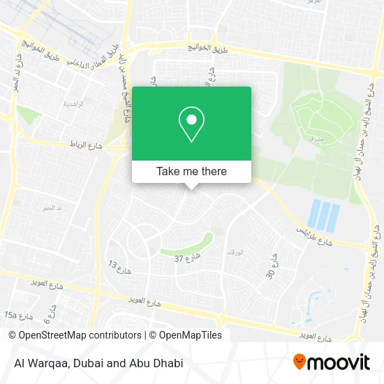 Al Warqaa map