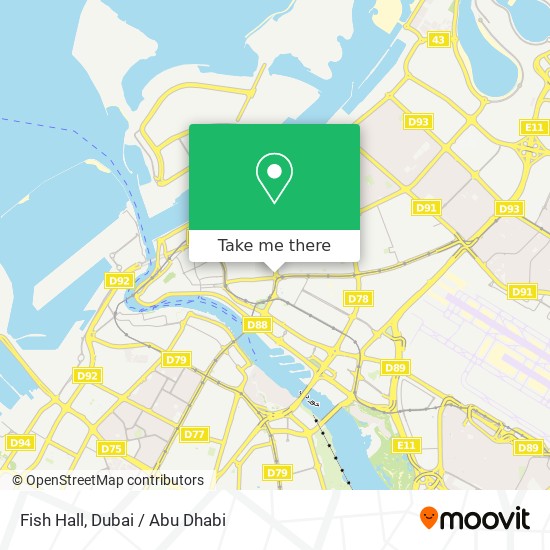 Fish Hall map