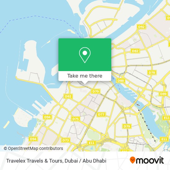 Travelex Travels & Tours map