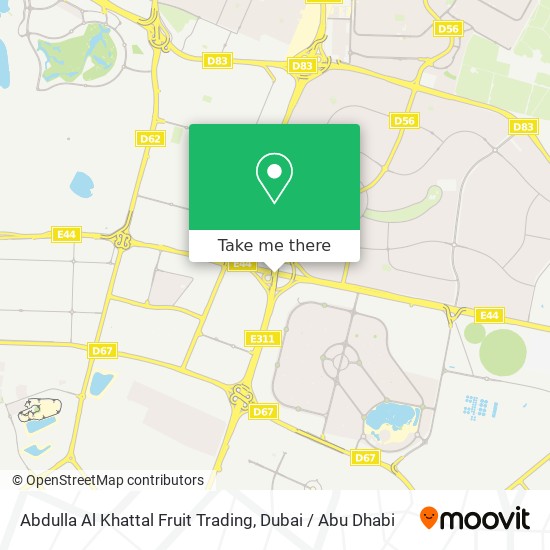 Abdulla Al Khattal Fruit Trading map