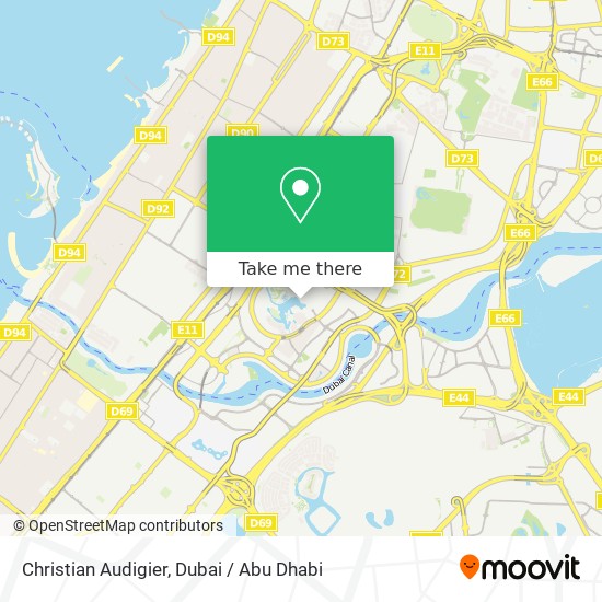 Christian Audigier map