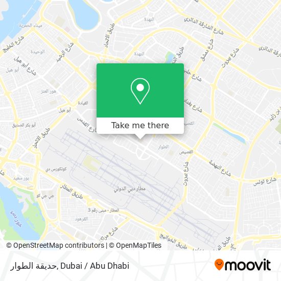 حديقة الطوار map