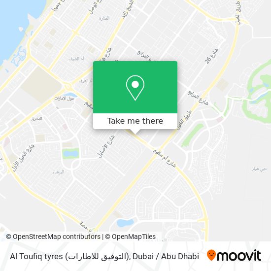 Al Toufiq tyres (التوفيق للاطارات) map