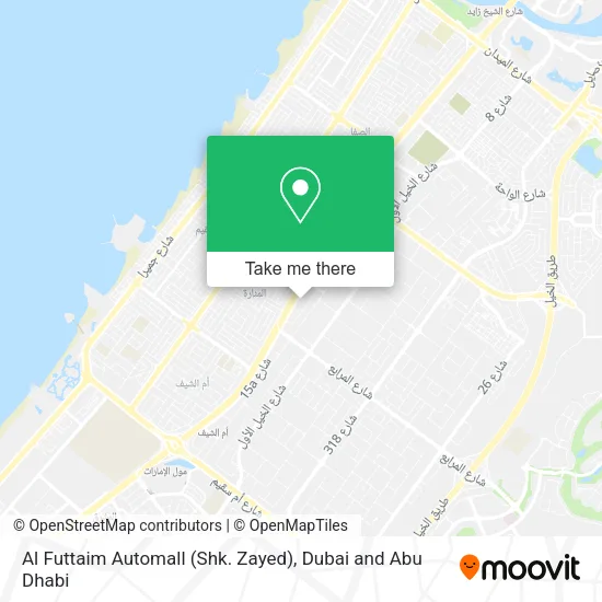 Al Futtaim Automall (Shk. Zayed) map