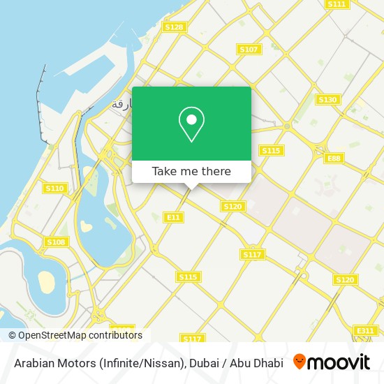 Arabian Motors (Infinite / Nissan) map
