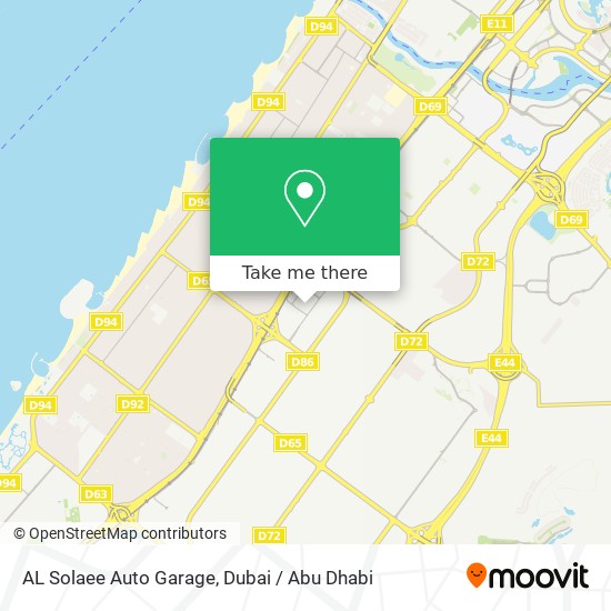 AL Solaee Auto Garage map