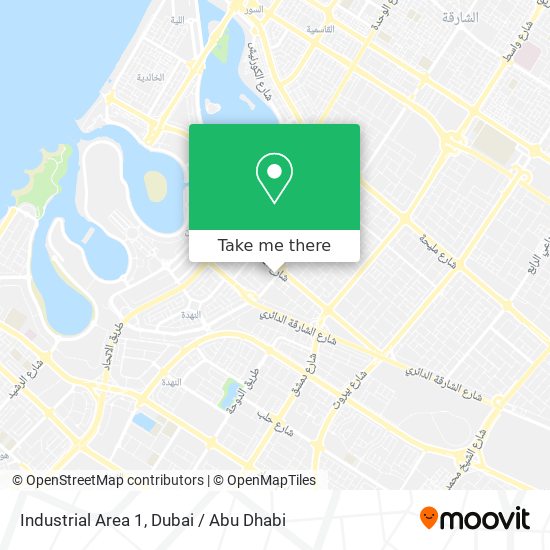 Industrial Area 1 map