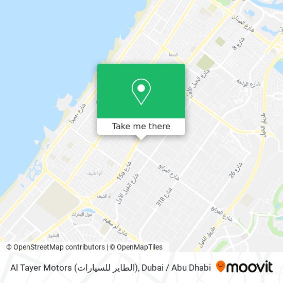 Al Tayer Motors (الطاير للسيارات) map