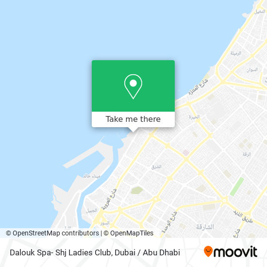 Dalouk Spa- Shj Ladies Club map