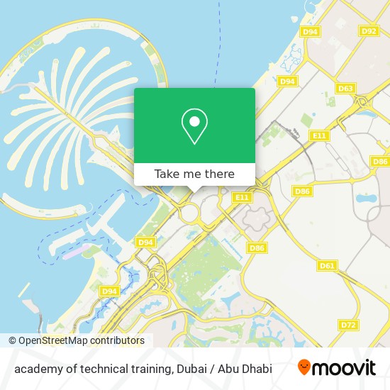 academy of technical training map