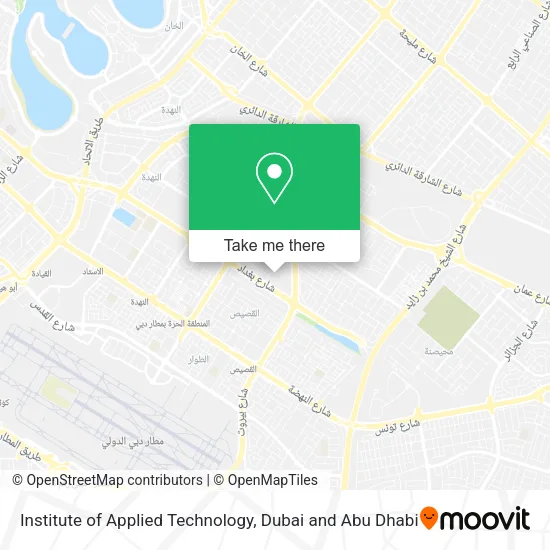 Institute of Applied Technology map