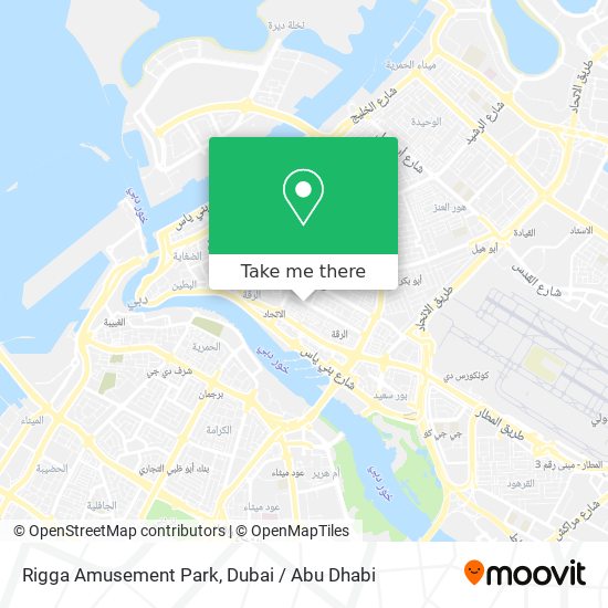 Rigga Amusement Park map