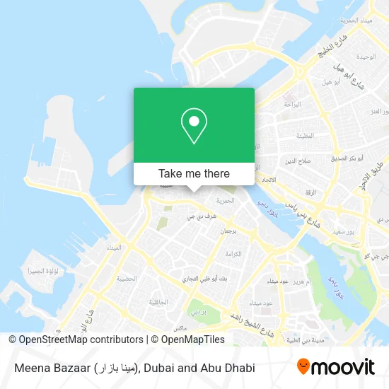 Meena Bazaar (مينا بازار) map