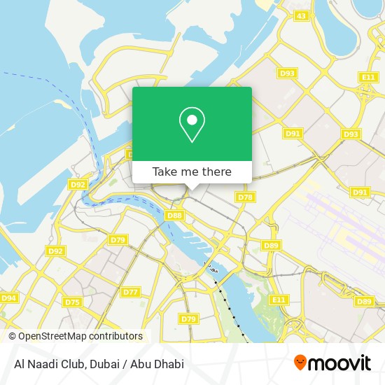 Al Naadi Club map