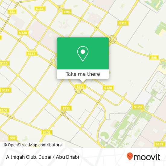 Althiqah Club map