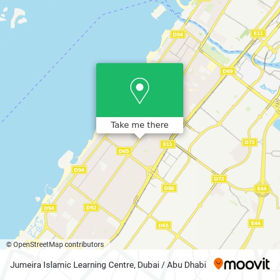 Jumeira Islamic Learning Centre map