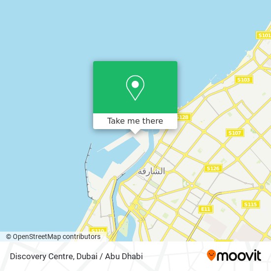 Discovery Centre map