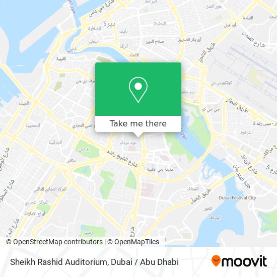 Sheikh Rashid Auditorium map