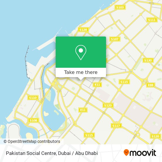 Pakistan Social Centre map