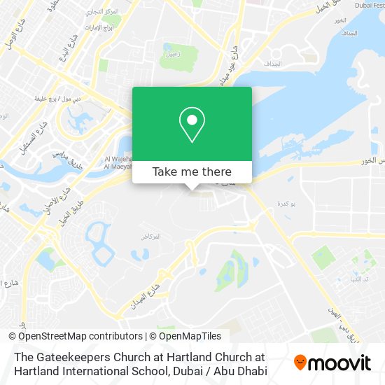 The Gateekeepers Church at Hartland Church at Hartland International School map