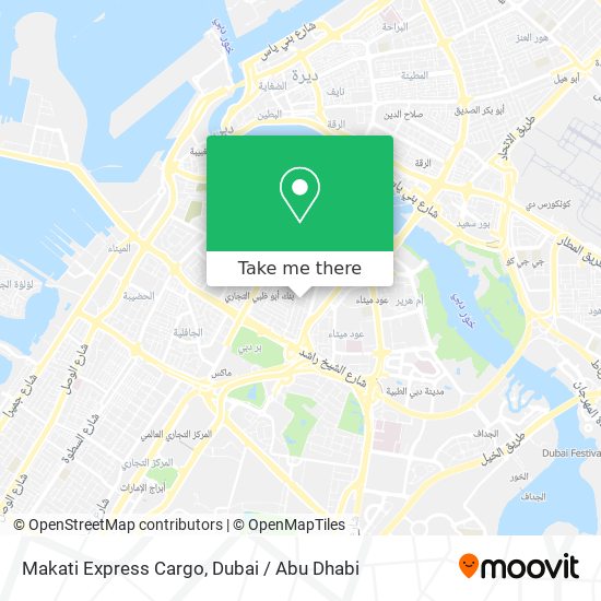 Makati Express Cargo map