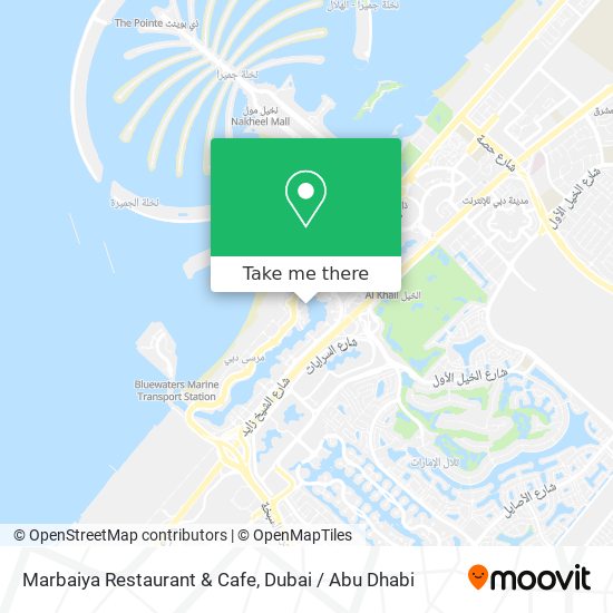 Marbaiya Restaurant & Cafe map
