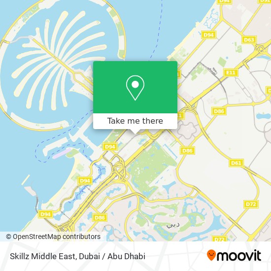Skillz Middle East map