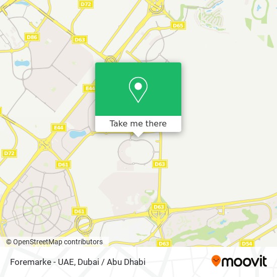 Foremarke - UAE map