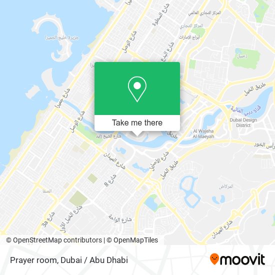 Prayer room map