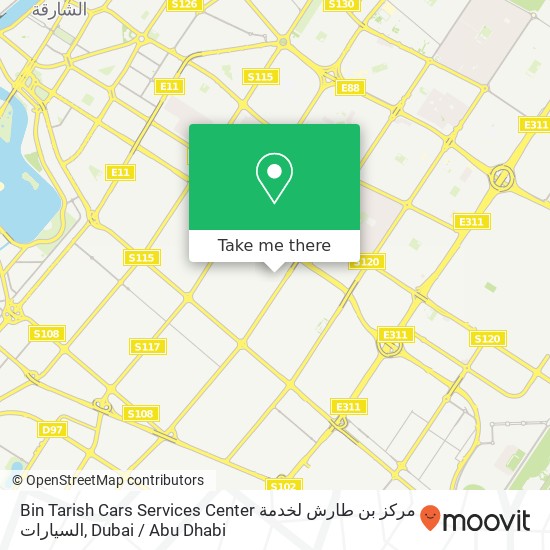 Bin Tarish Cars Services Center مركز بن طارش لخدمة السيارات map