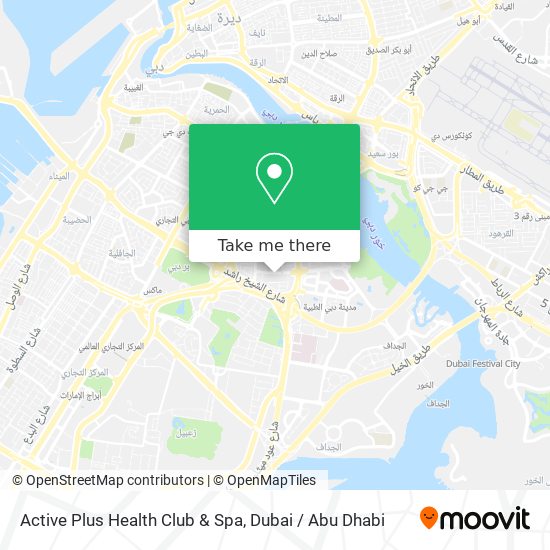 Active Plus Health Club & Spa map