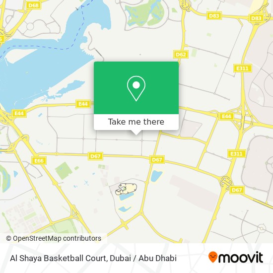 Al Shaya Basketball Court map