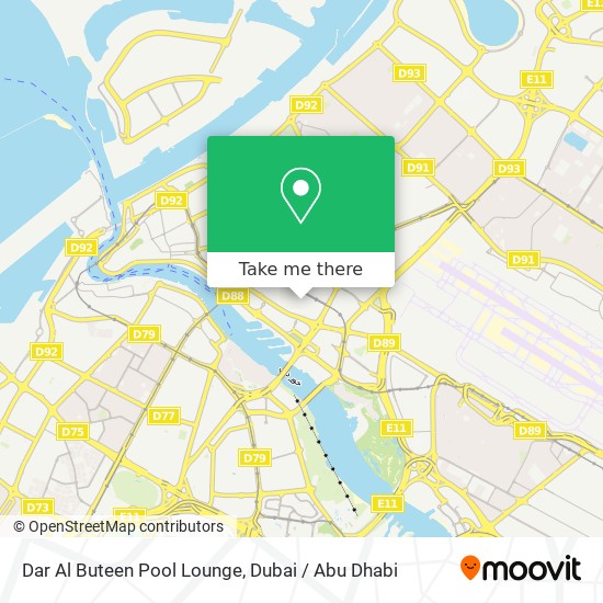Dar Al Buteen Pool Lounge map