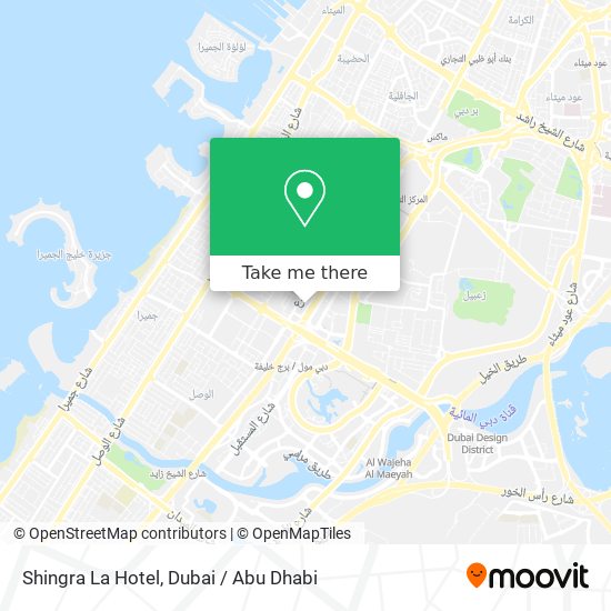 Shingra La Hotel map