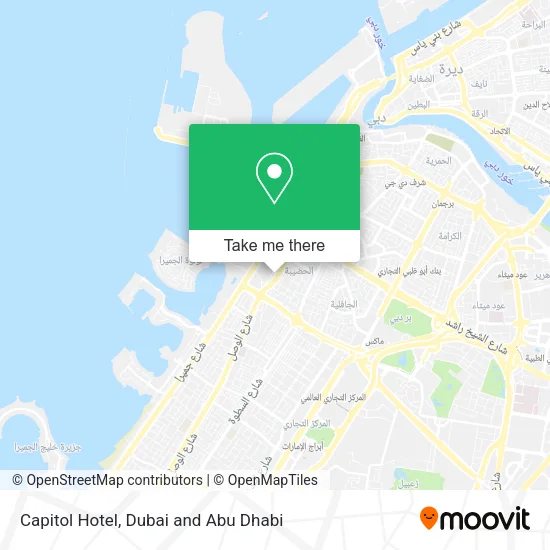 Capitol Hotel map