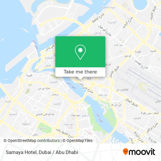 Samaya Hotel map