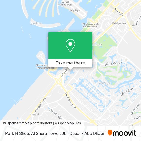 Park N Shop, Al Shera Tower, JLT map