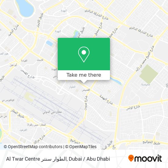 Al Twar Centre الطوار سنتر map