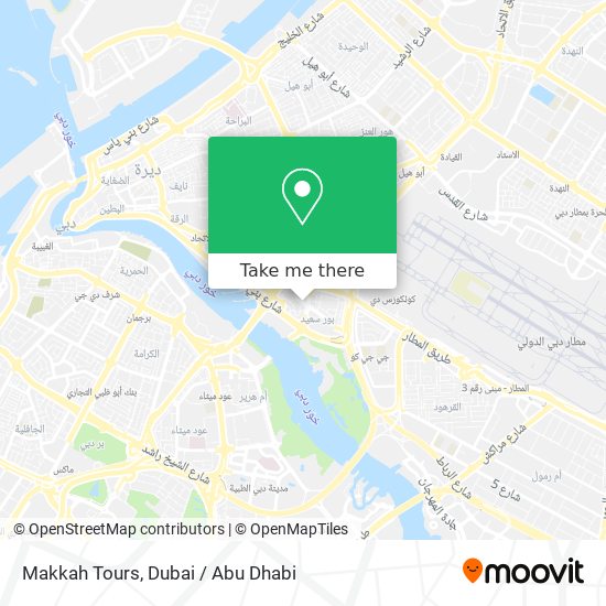 Makkah Tours map