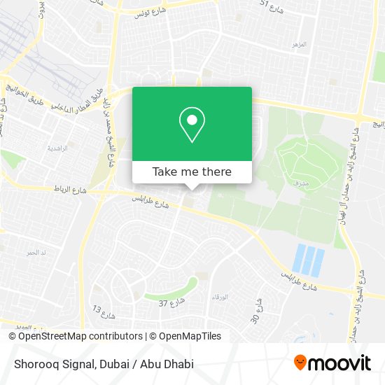 Shorooq Signal map