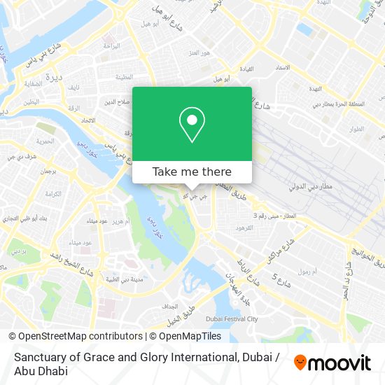 Sanctuary of Grace and Glory International map