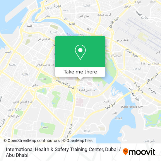 International Health & Safety Training Center map