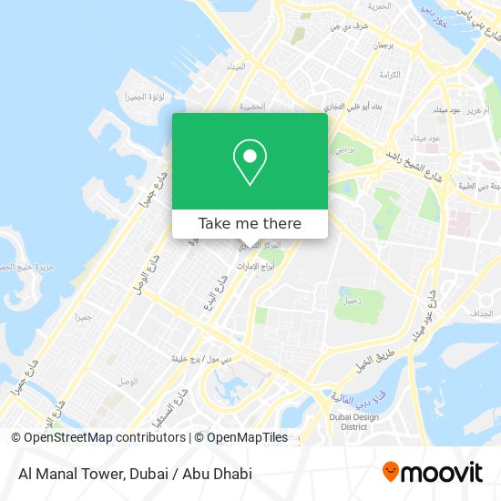 Al Manal Tower map