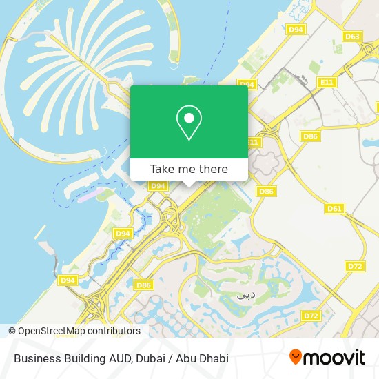 Business Building AUD map