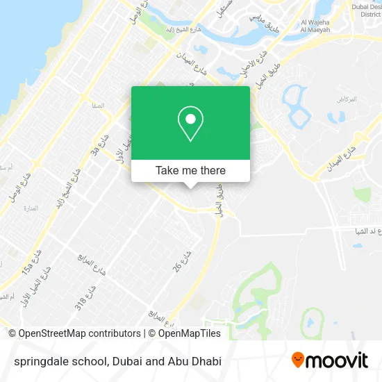 springdale school map