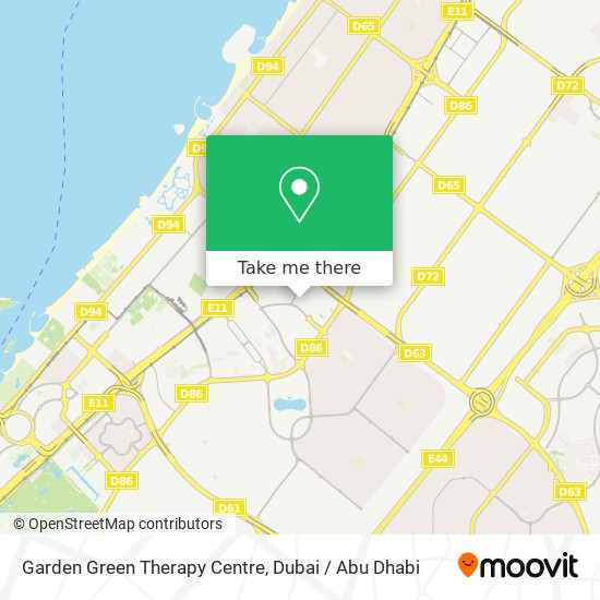 Garden Green Therapy Centre map