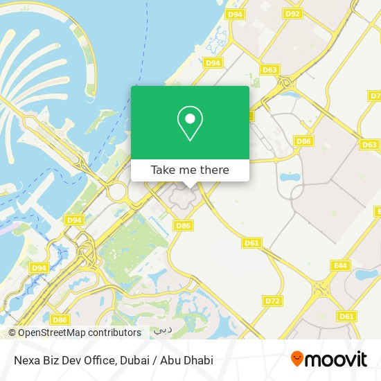 Nexa Biz Dev Office map